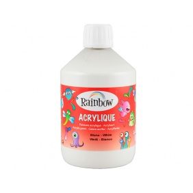 Tube peinture Acrylique beaux-arts 125ml Blanc : Chez Rentreediscount  Fournitures scolaires