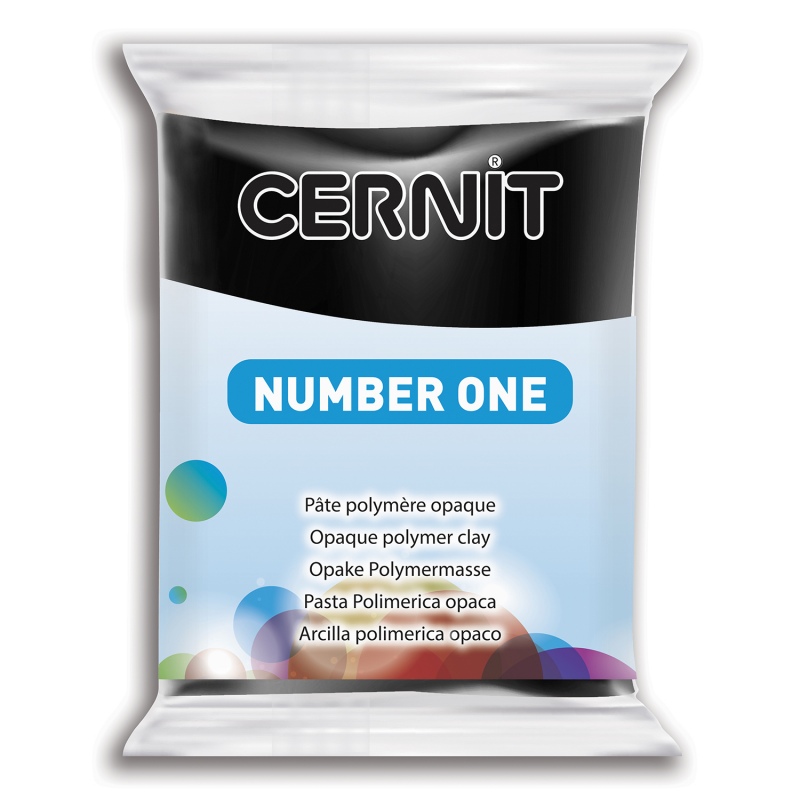 Cernit Translucent oven-bake polymer clay, turquoise blue, Nr. 280, 56 gr