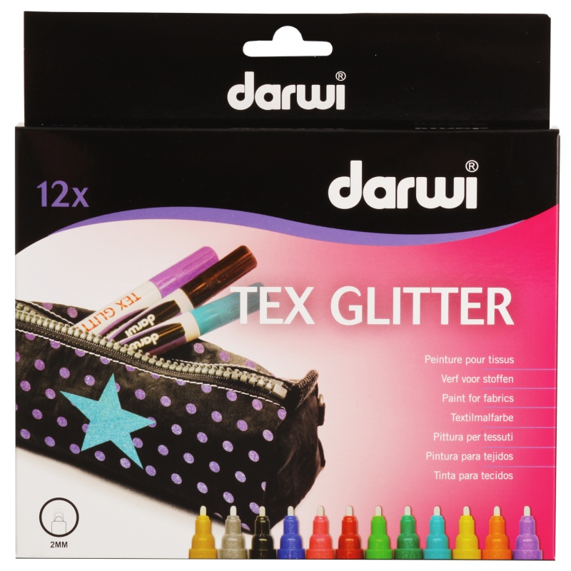 Feutre tissu Darwi Tex Glitter 2mm