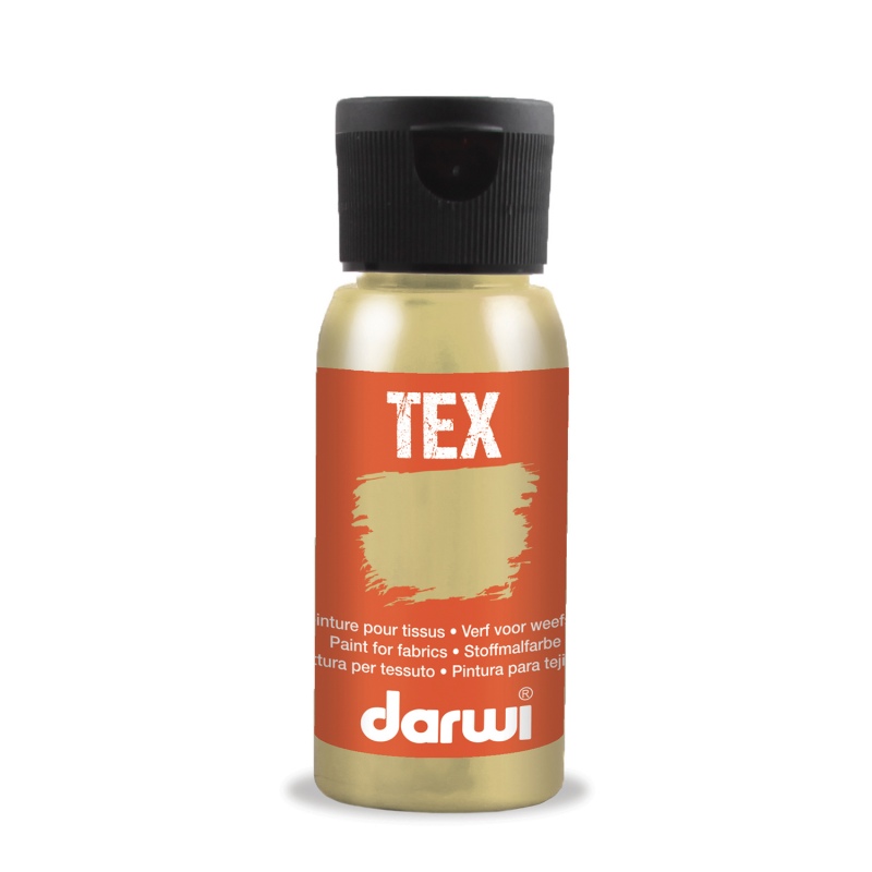 Peintures textile DARWI - 10 couleurs