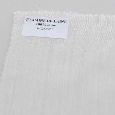 Etamine de laine au mètre