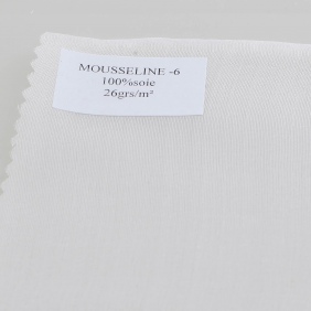 Nuancier tissu mousseline chiffon