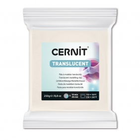 Pâte polymère Cernit Translucent 250g
