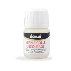 Vernis colle de découpage